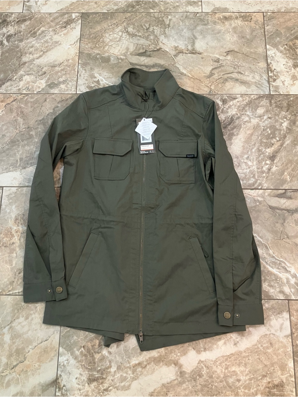 5.11 lightweight jacket green